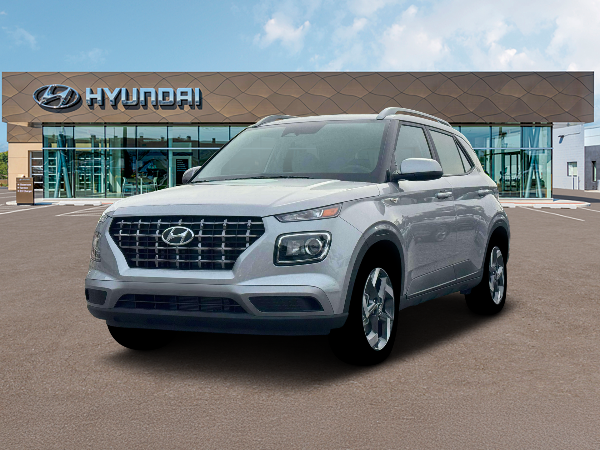 New 2026 Silver Hyundai SEL image 1