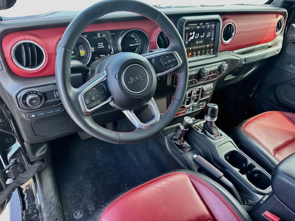 Used 2023 Black Jeep Rubicon 20th Anniversary Edition 4xe image 10
