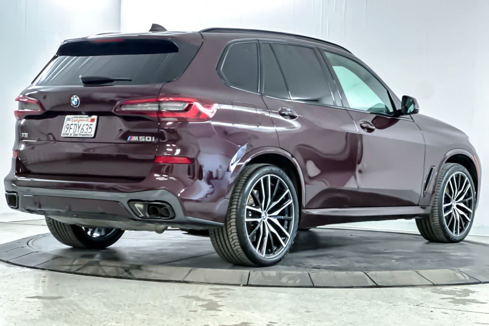 Used 2023 Ametrin Metallic BMW M50i image 2