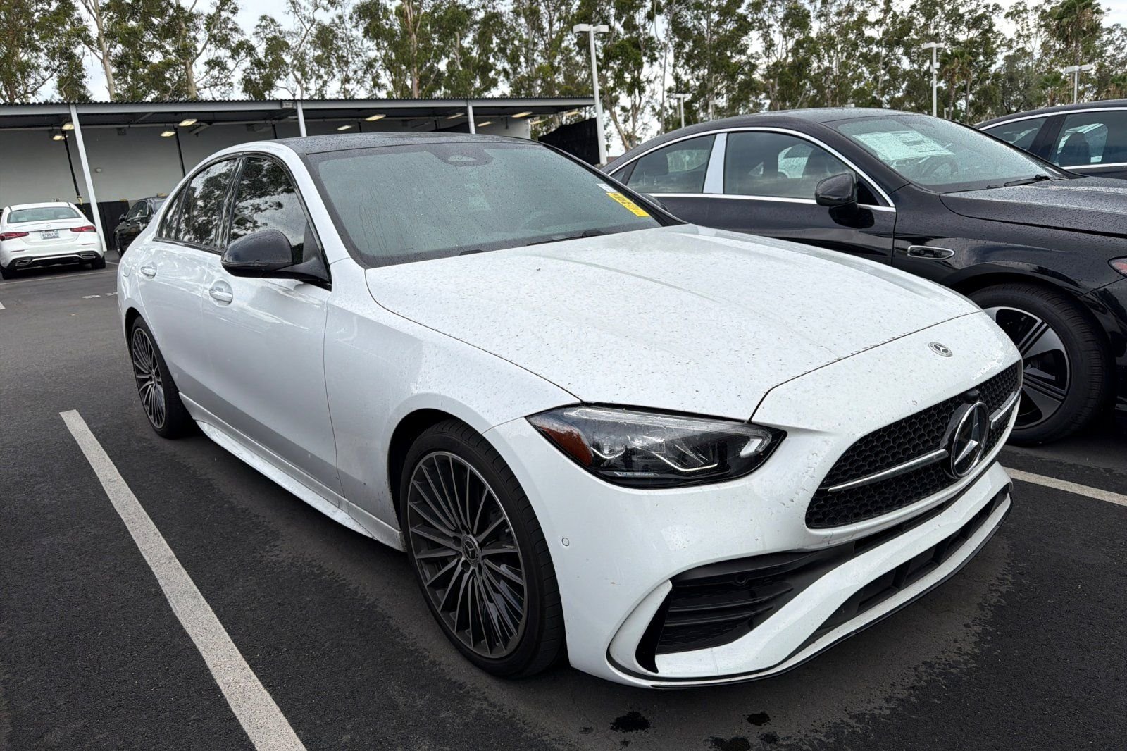 Certified Used 2025 White Mercedes-Benz C 300 image 3