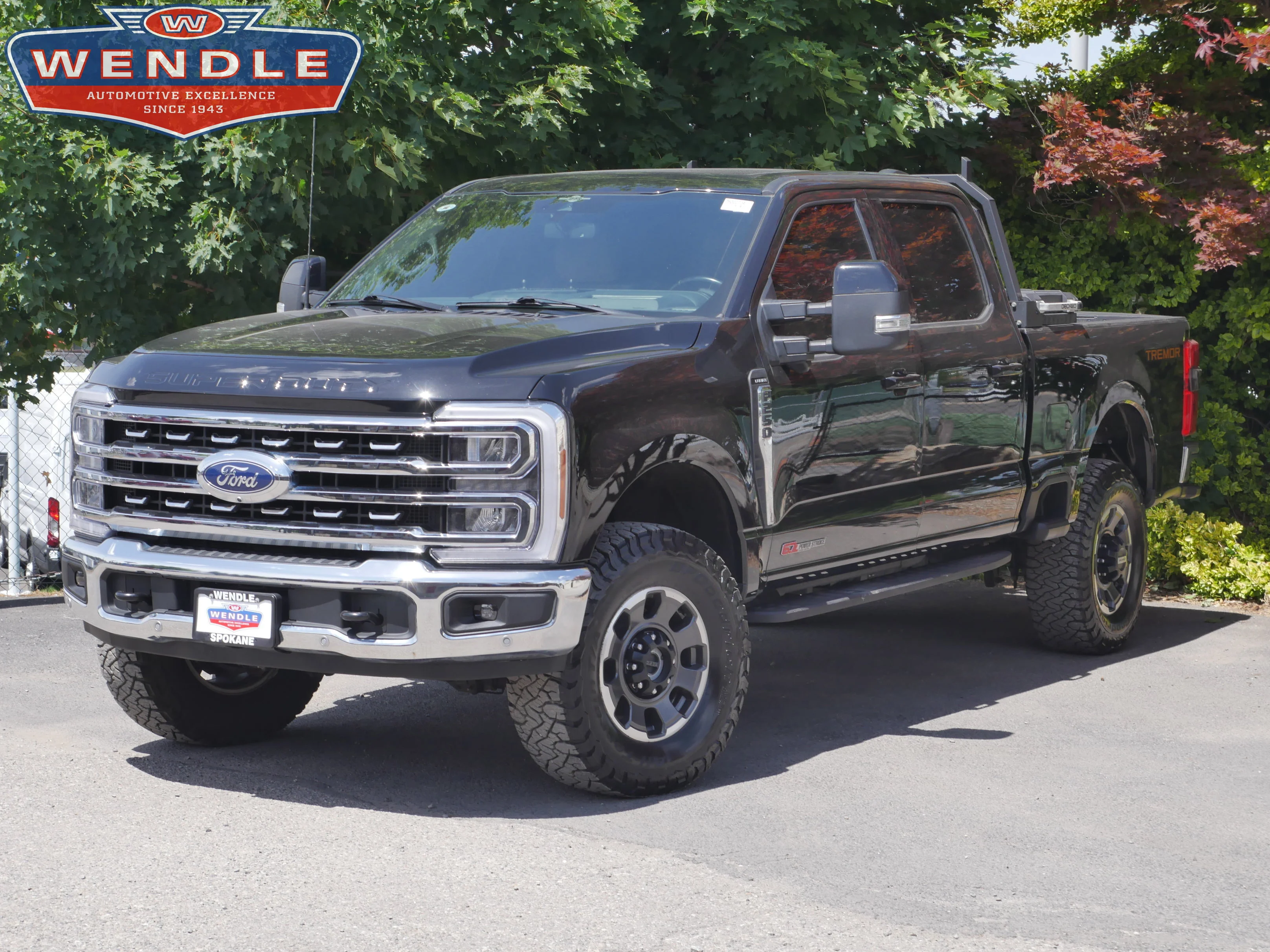 Certified Used 2023 Black Metallic Ford LARIAT image 1