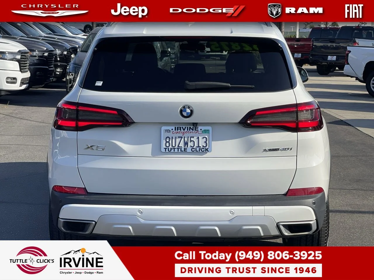 Used 2021 Alpine White BMW xDrive40i image 5