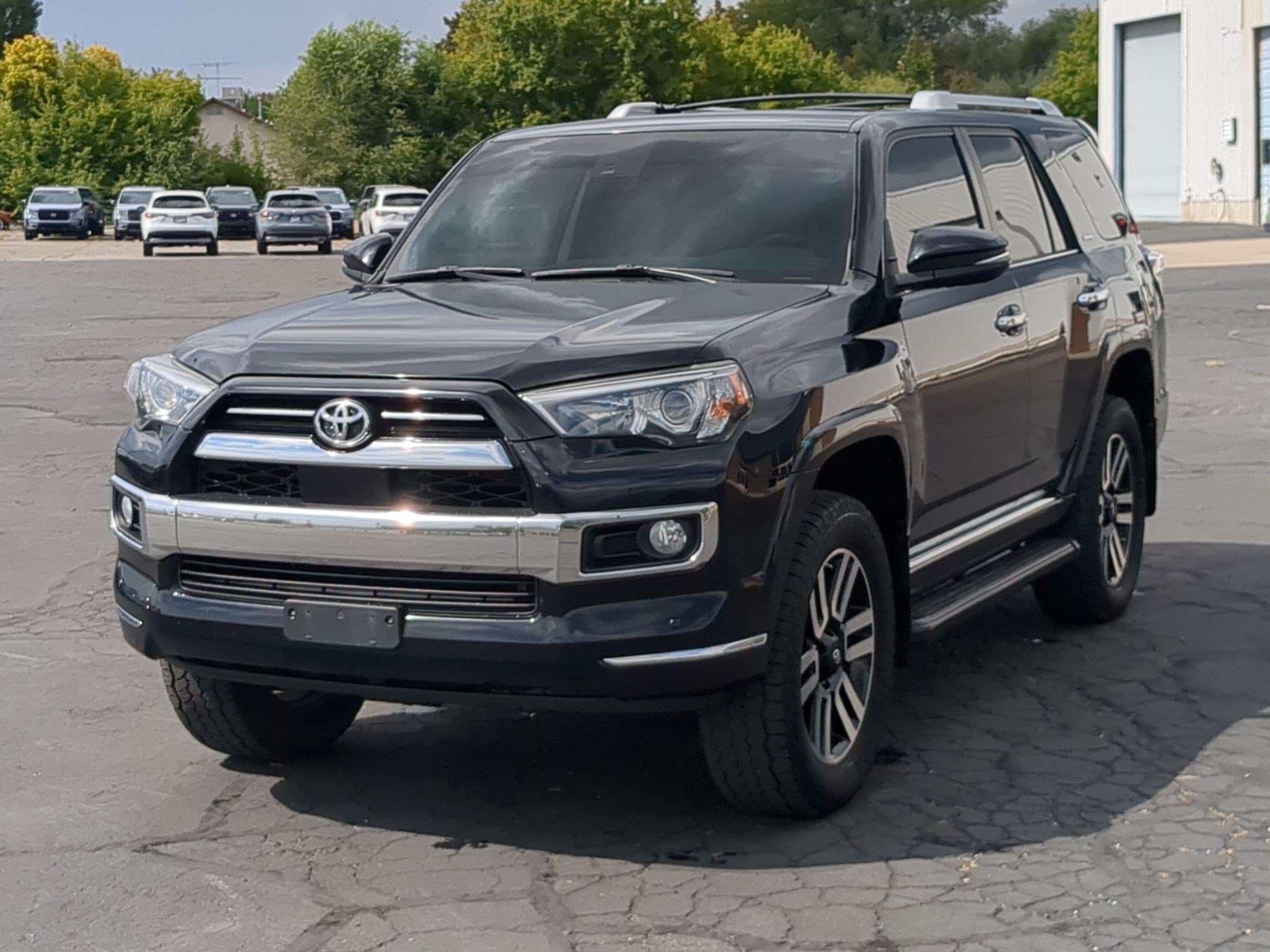 Used 2020 Midnight Black Metallic Toyota Limited image 8