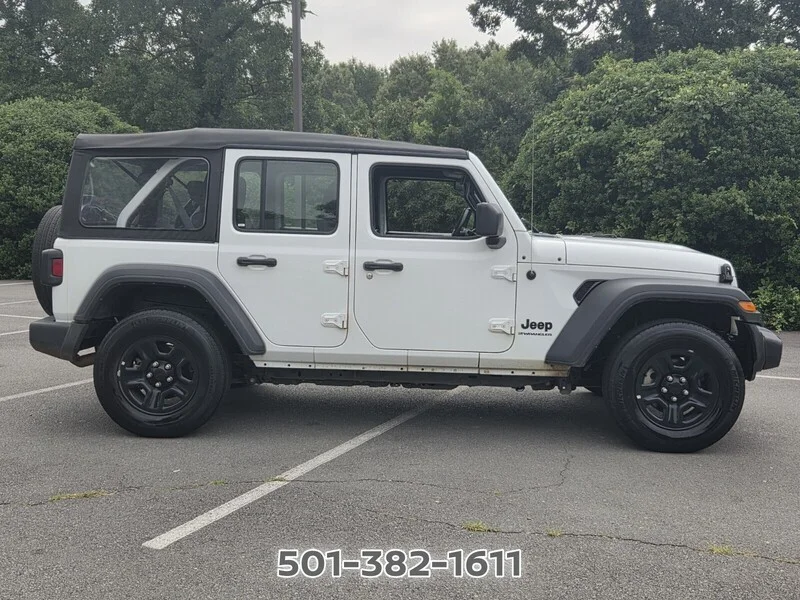 Used 2023 Bright White Clearcoat JEEP SPORT 4 DOOR 4X4 image 6