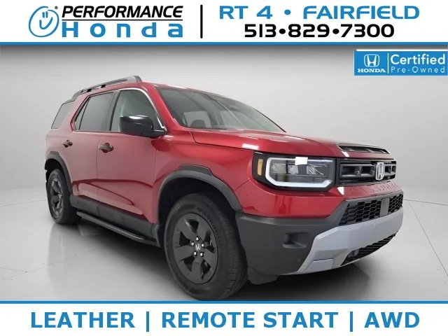 Certified Used 2026 Radiant Red Metallic II Honda RTL image 1