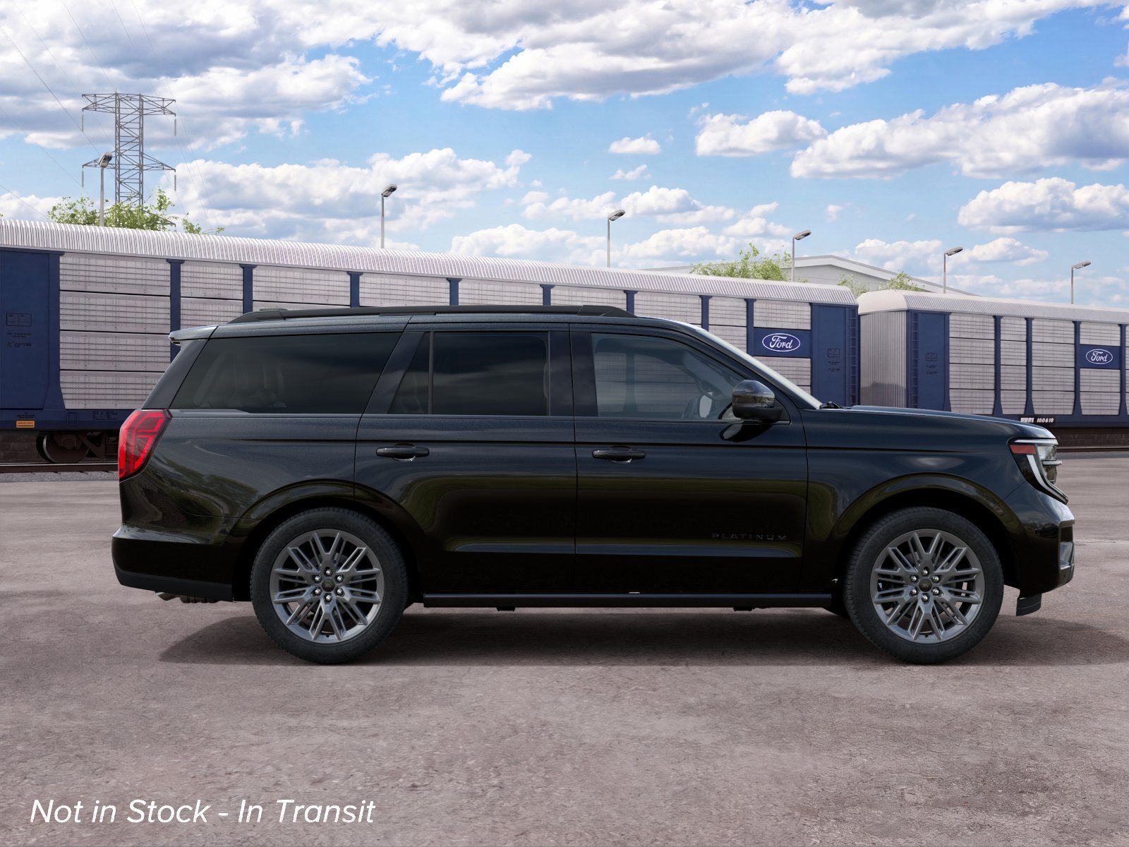 New 2027 Agate Black Metallic Ford Platinum image 5