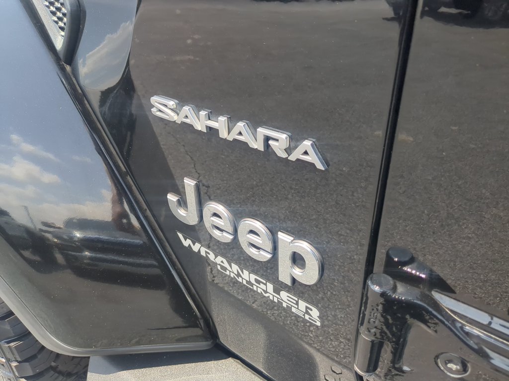 Used 2022 Black Clearcoat Jeep Unlimited Sahara image 29