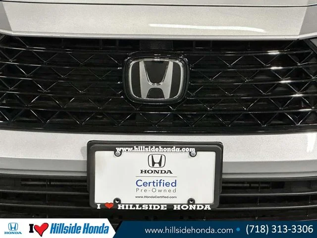 Certified Used 2024 Solar Silver Metallic Honda 1.5T EX image 9