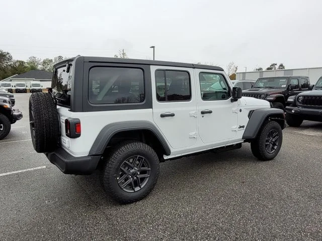New 2026 Bright White Clear-Coat Exterior Paint Jeep Sport S image 13
