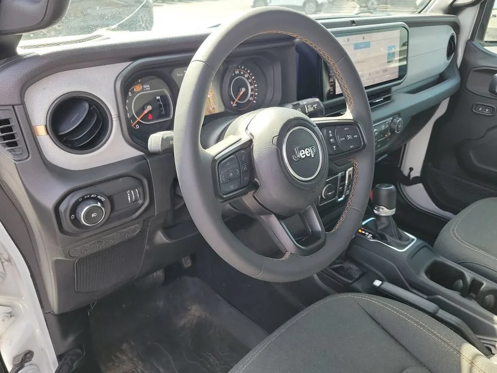 Used 2024 White Jeep 4-Door Sport S 4x4 image 16