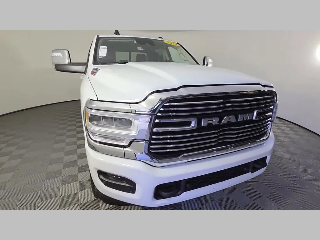 Used 2024 Bright White Clearcoat Ram Laramie image 51