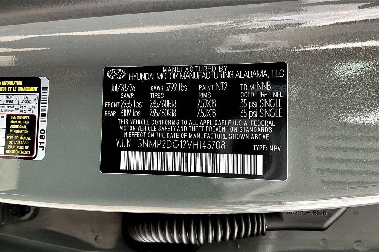 New 2027 Gray Hyundai SEL image 24