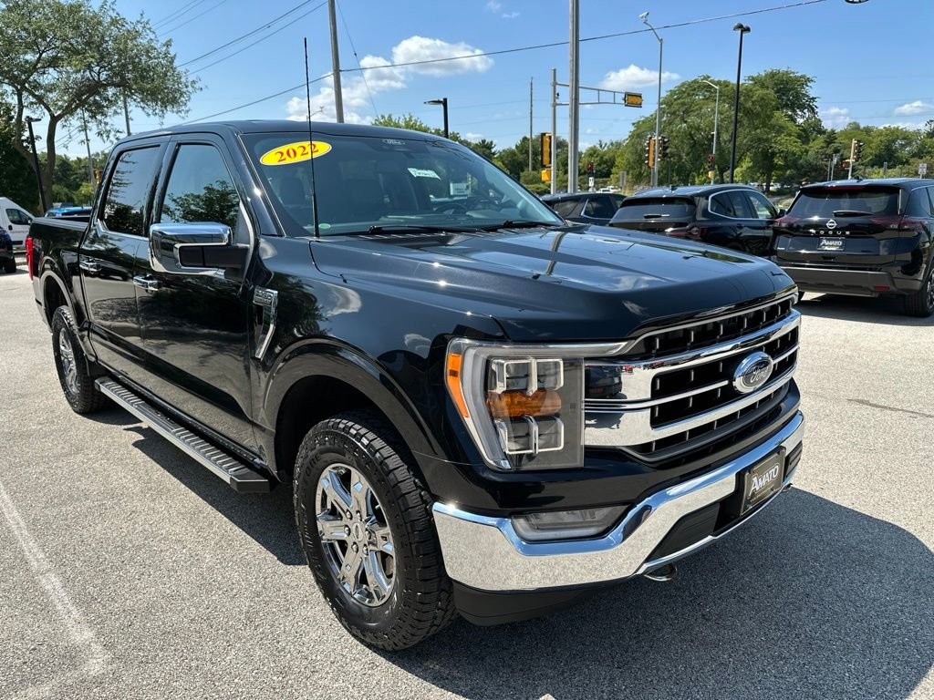 Used 2022 Black Ford Lariat image 4