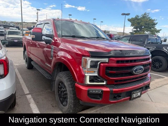 Used 2022 Red Ford Lariat image 3