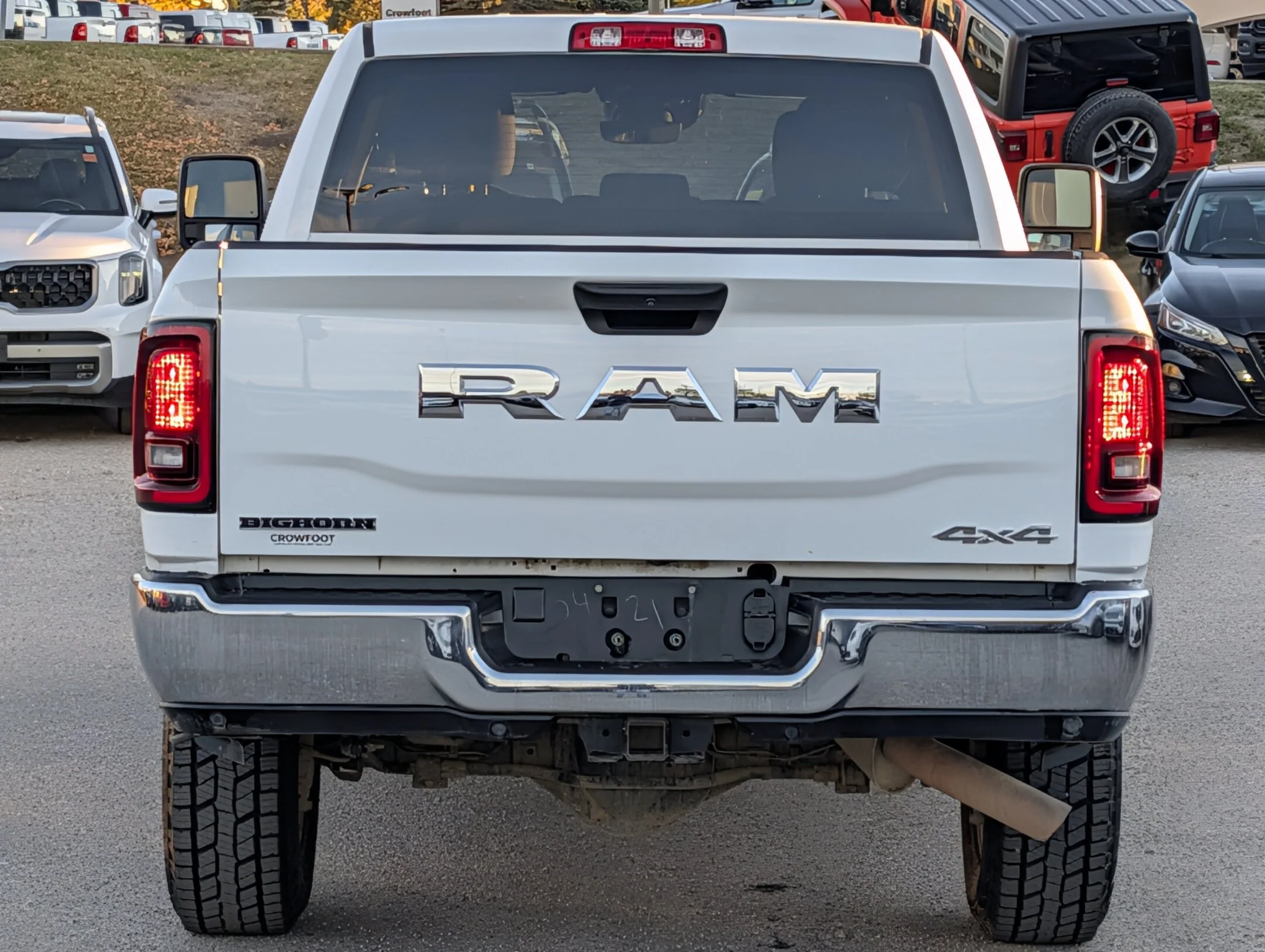 Used 2025 White RAM Big Horn - Level 1 Plus Grp - Alpine Audio - - Big Horn 4x4 Crew Cab 64 Box image 7