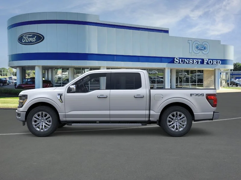 New 2026 Iconic Silver Metallic Ford XLT image 3