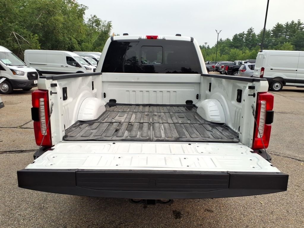 Certified Used 2023 White Metallic Ford Lariat image 14