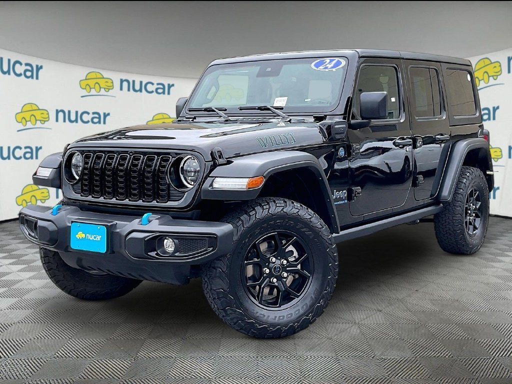Used 2024 Black Jeep Willys 4xe image 3
