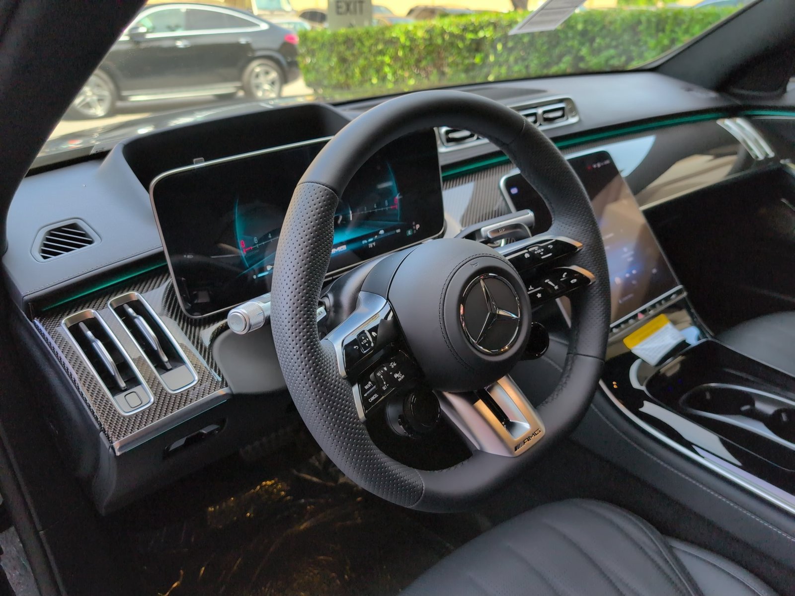 New 2026 Obsidian Black Metallic Mercedes-Benz AMG® S 63 E image 3
