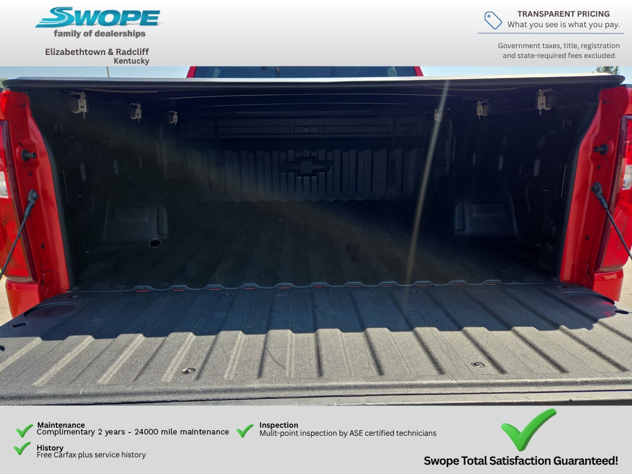Used 2021 Red Hot Chevrolet LT Trail Boss image 10