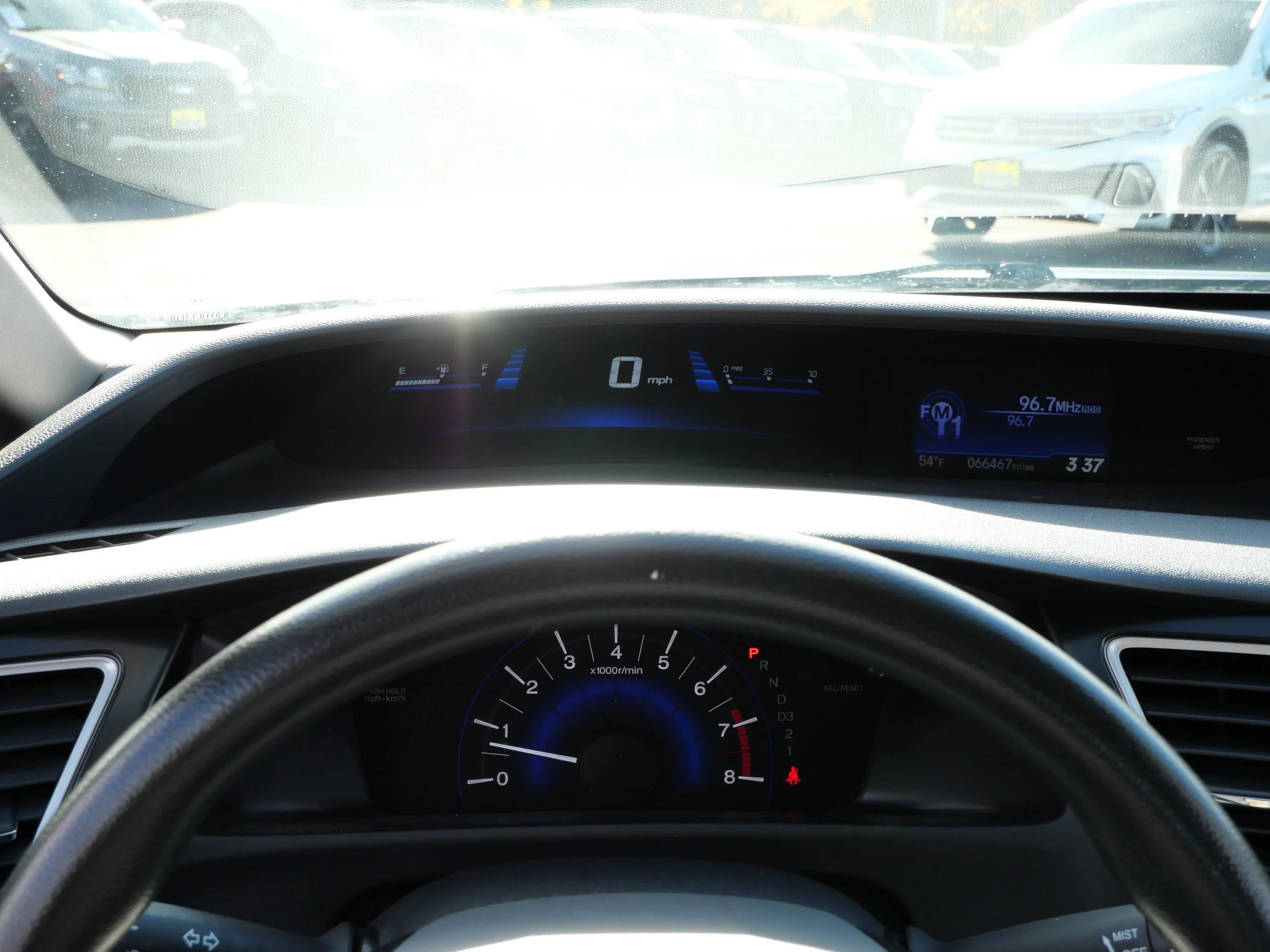 Used 2013 Polished Metal Metallic Honda LX image 19