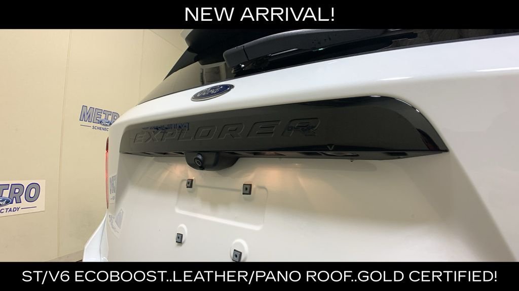 Certified Used 2022 White Metallic Ford ST image 19