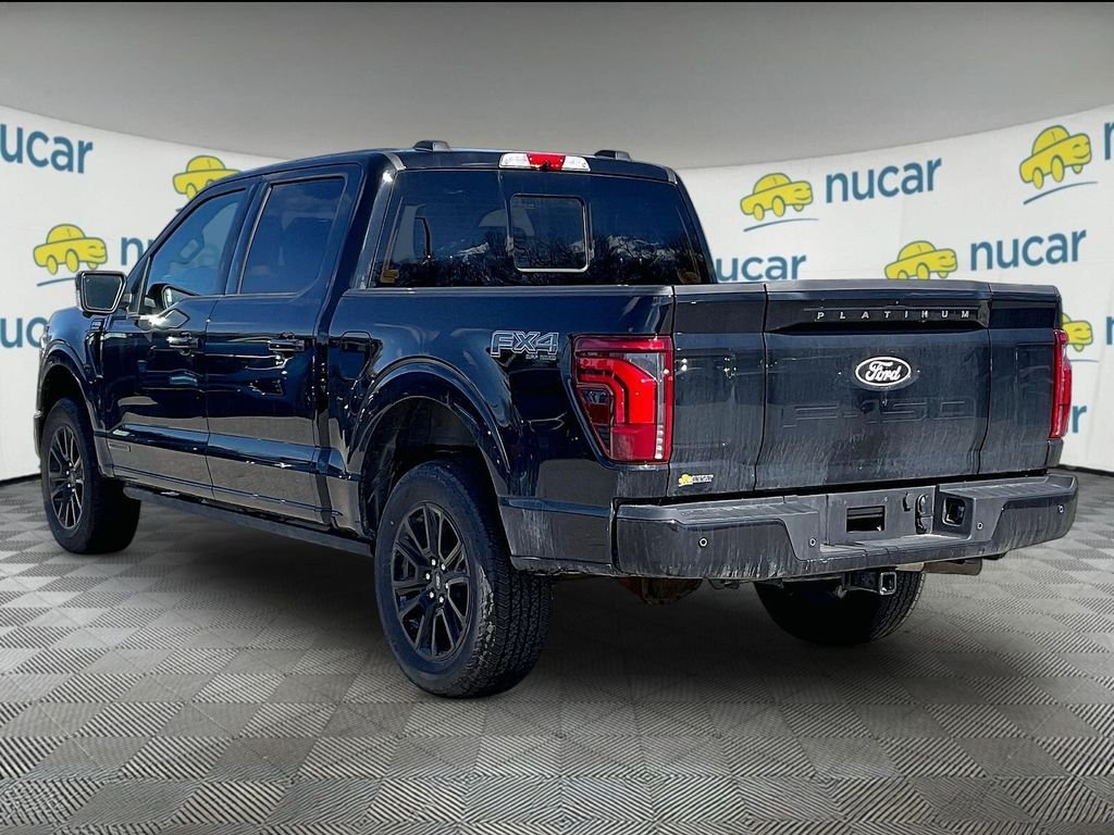 New 2025 Agate Black Metallic Ford Platinum image 5