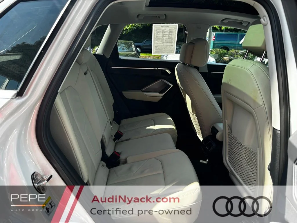 Certified Used 2023 White Audi Premium Plus image 18