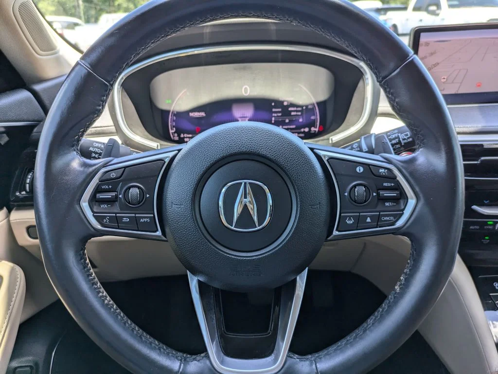 Certified Used 2022 Platinum White Pearl Acura Technology image 28