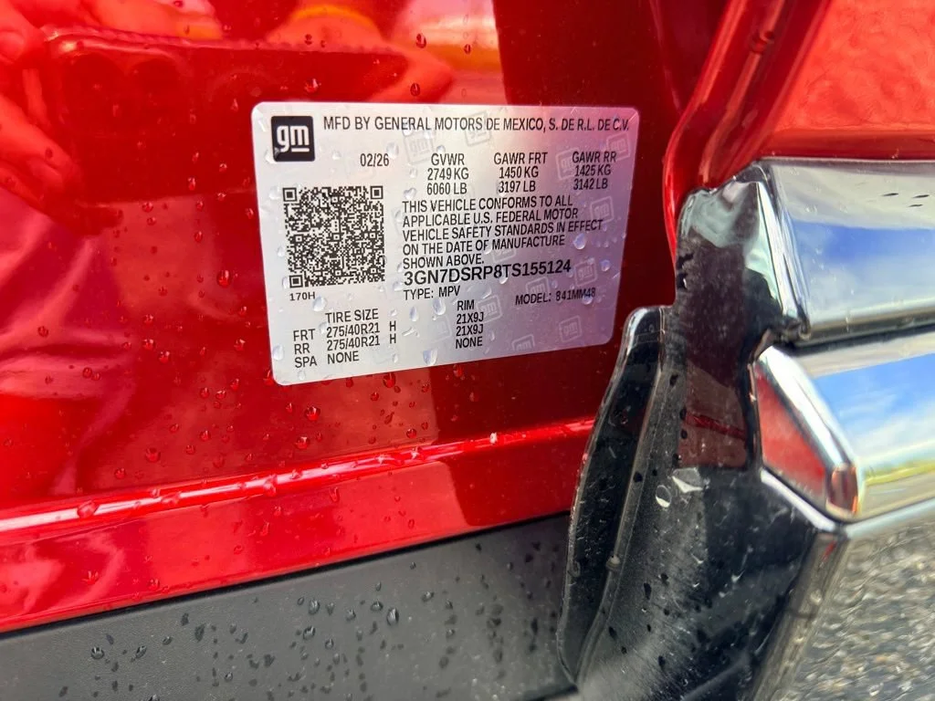 New 2026 Radiant Red Tintcoat Chevrolet RS image 24