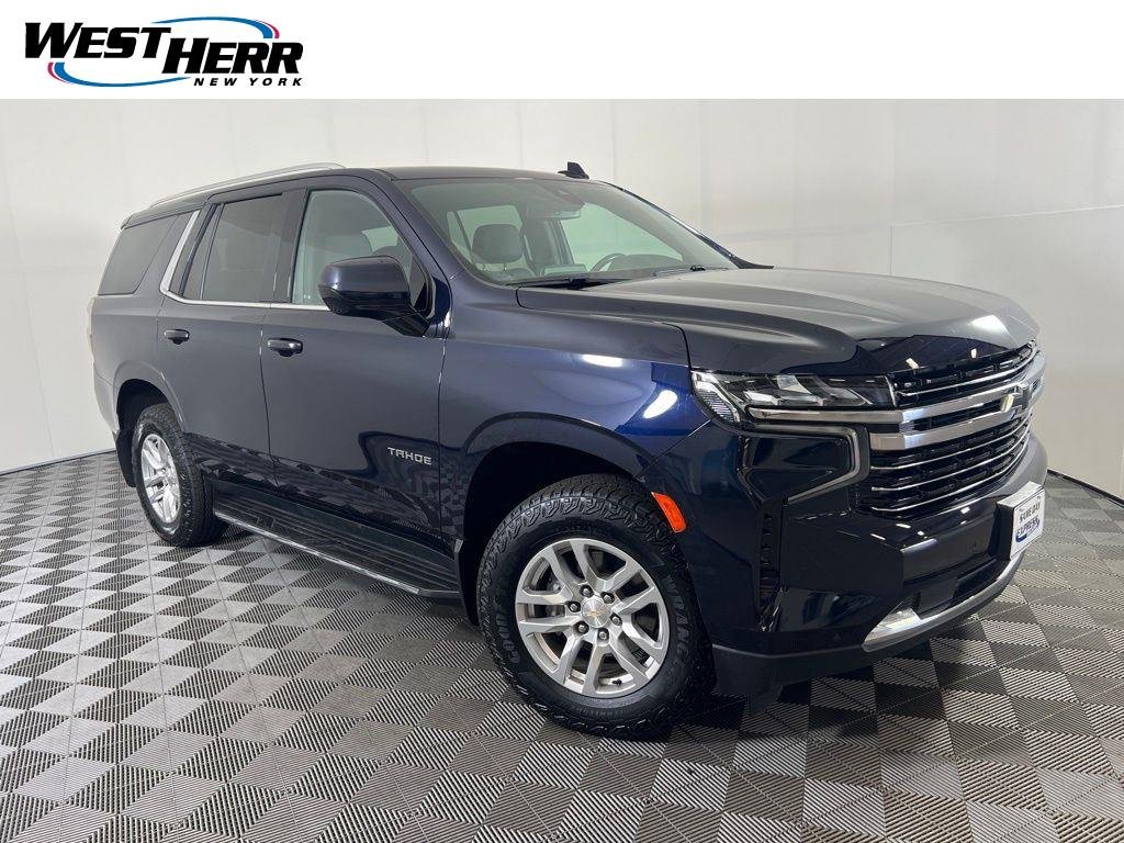 Used 2022 Midnight Blue Metallic Chevrolet LT image 1