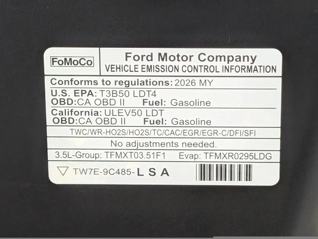 New 2026 Agate Black Metallic Ford Platinum® image 35