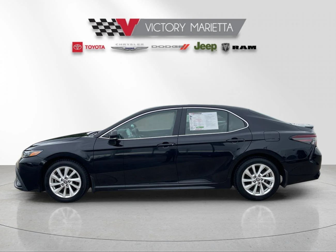 Used 2024 Black Toyota SE image 2