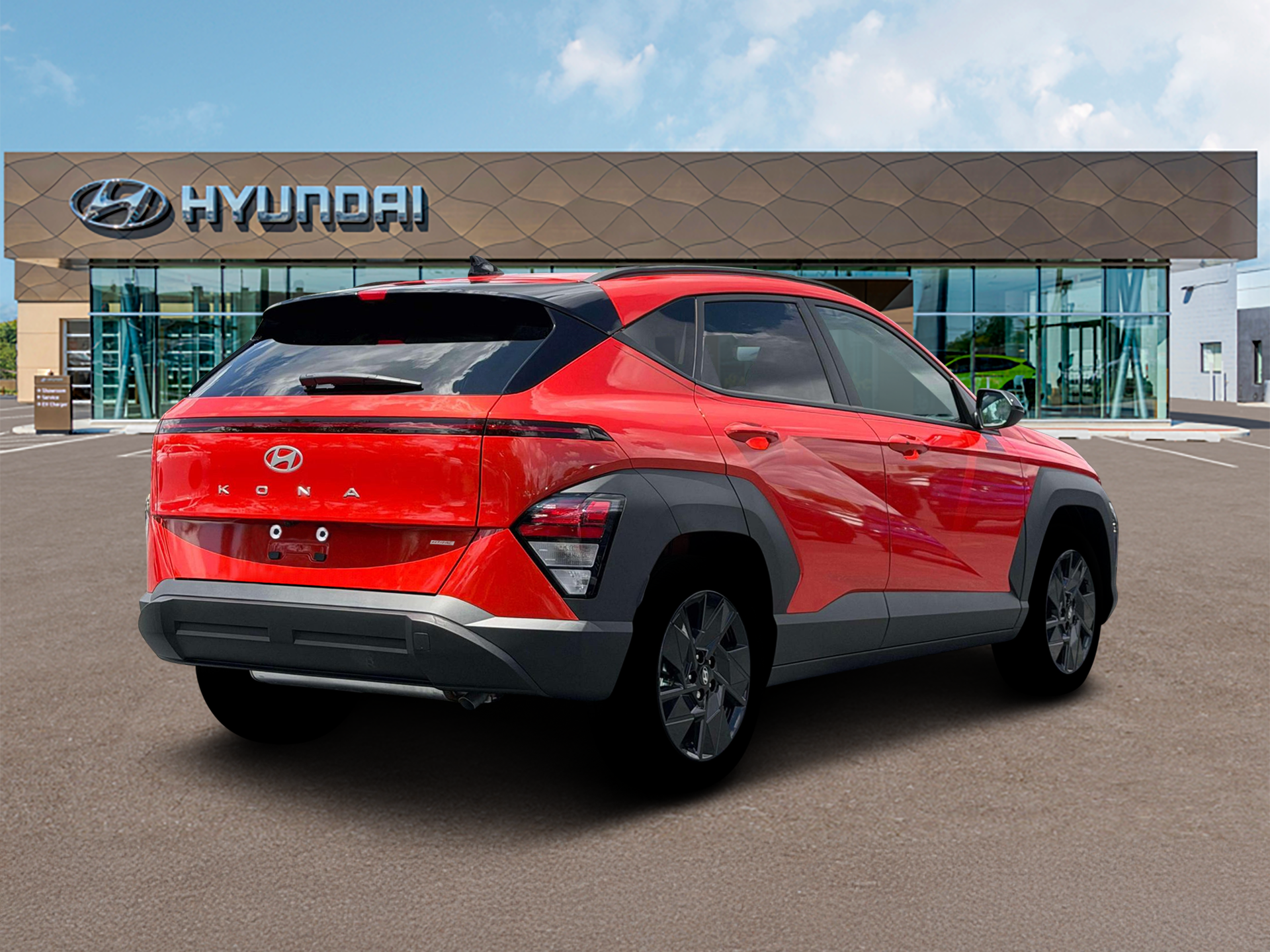 New 2026 Soultronic Orange Pearl Hyundai SEL Sport AWD image 7