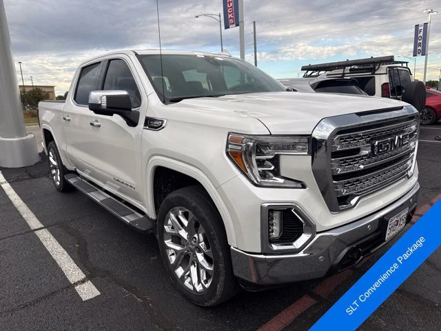 Used 2021 White Frost Tri-Coat GMC SLT image 4