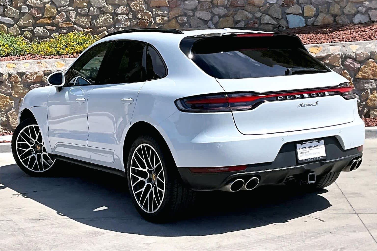 Certified Used 2021 Carrara White Metallic Porsche S image 3