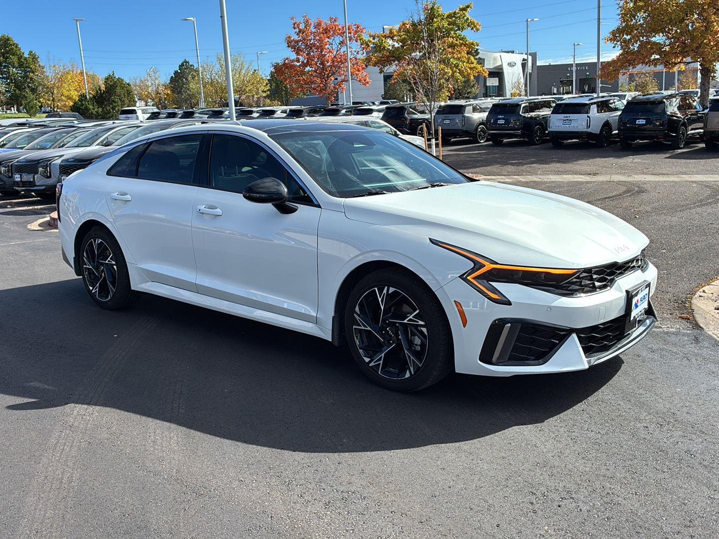 Used 2025 Snow White Pearl Kia GT-Line image 4