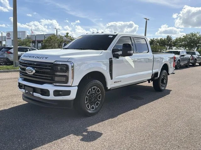 Used 2025 White Ford Platinum image 8