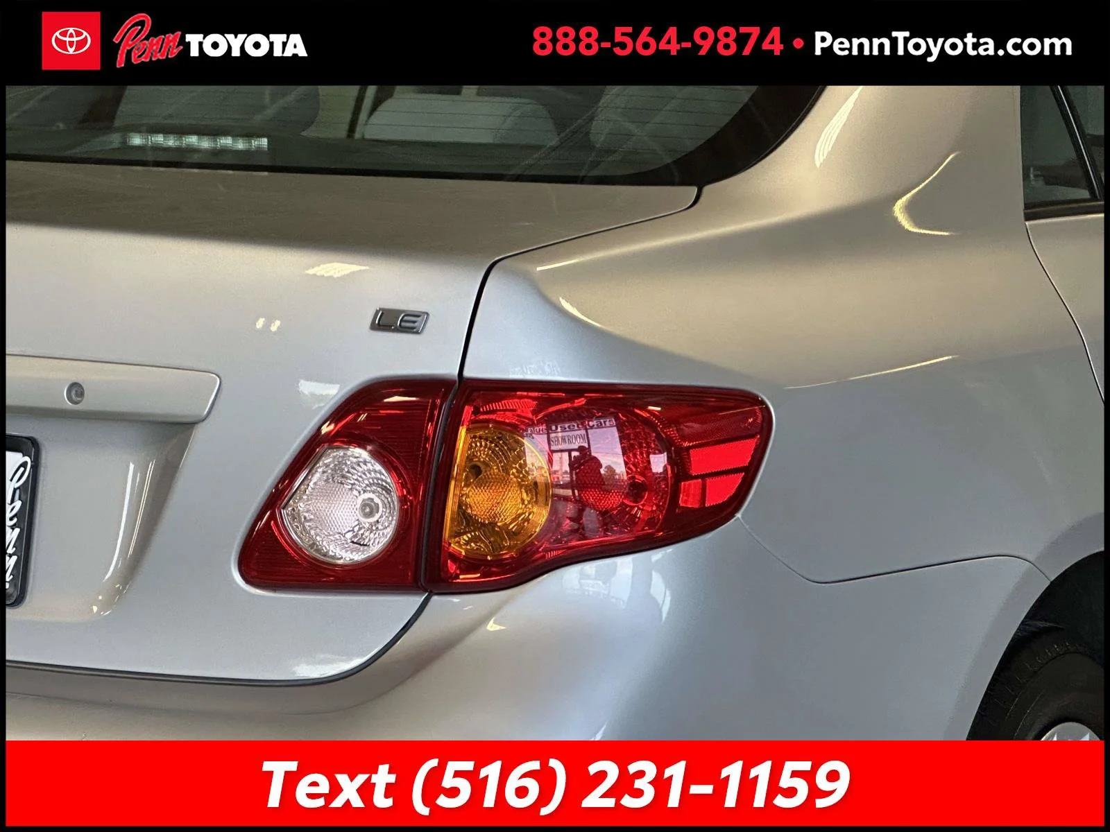 Used 2009 Classic Silver Metallic Toyota LE image 12