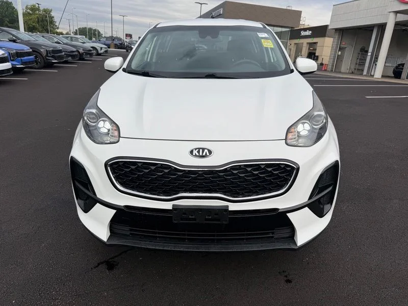 Used 2020 White Kia LX image 2