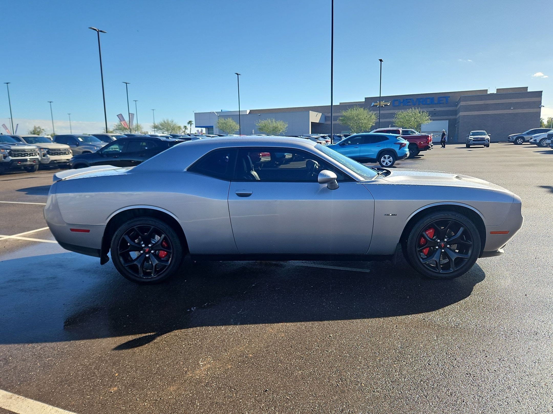 Used 2015 Billet Silver Metallic Clearcoat Dodge R/T Plus image 6