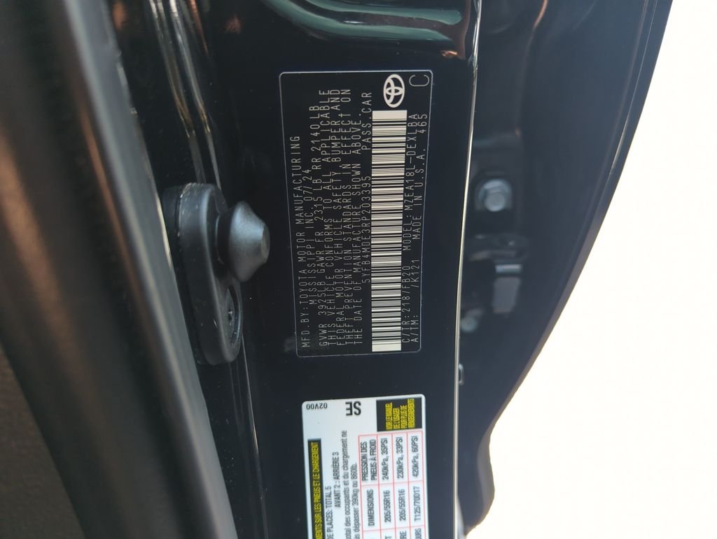 Used 2024 Black Toyota LE image 38