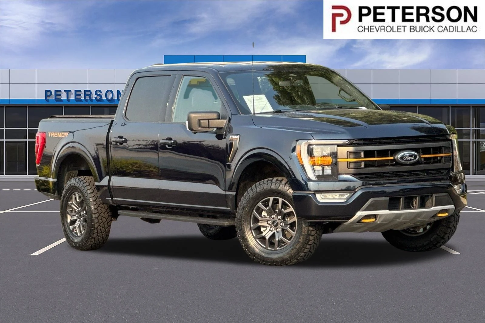 Used 2023 Blue Ford Tremor image 1