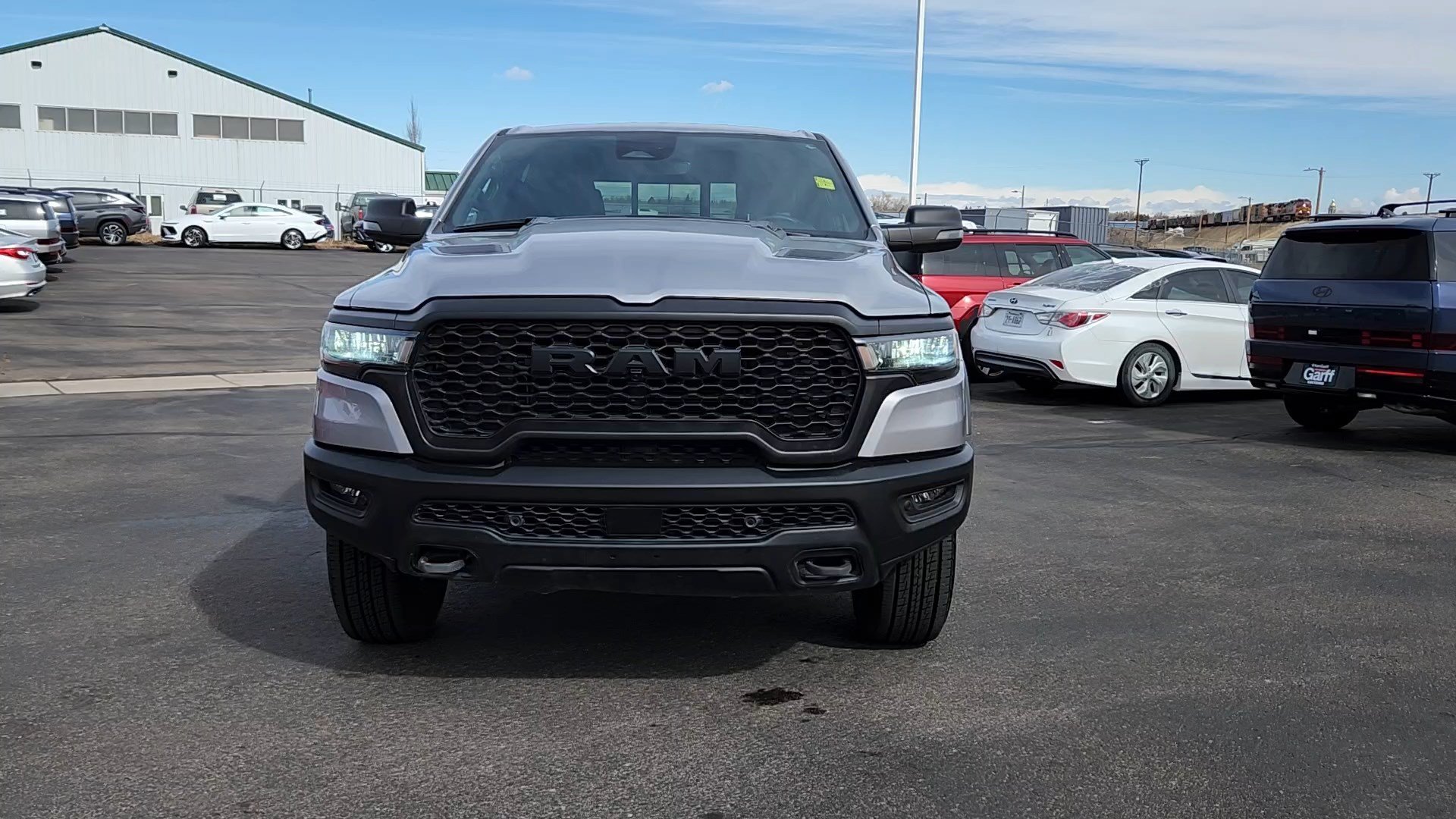 Used 2025 Billet Silver Metallic Clearcoat Ram Rebel image 4