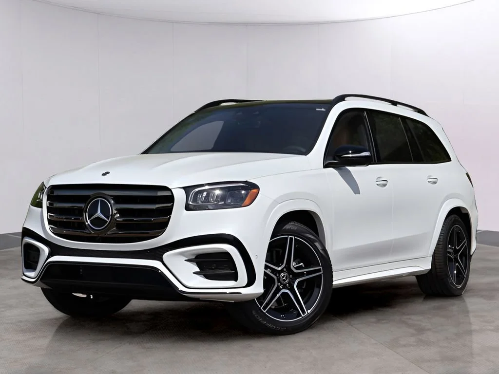 New 2026 MANUFAKTUR Moonlight White Metallic Mercedes-Benz GLS 450 image 42