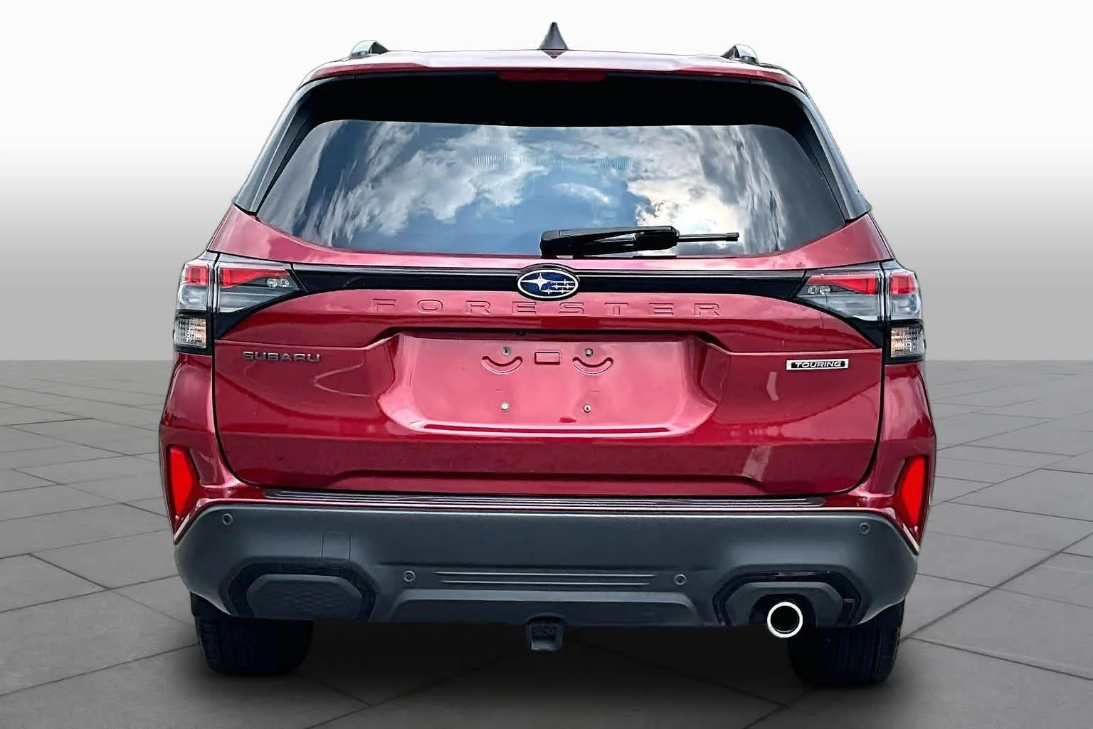 Used 2025 Crimson Red Pearl Subaru Touring image 2