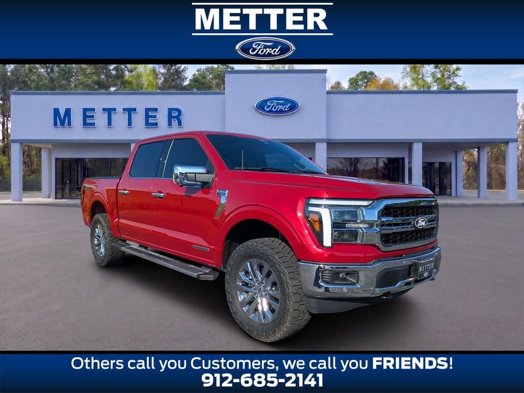 Used 2025 Red Ford Lariat image 1