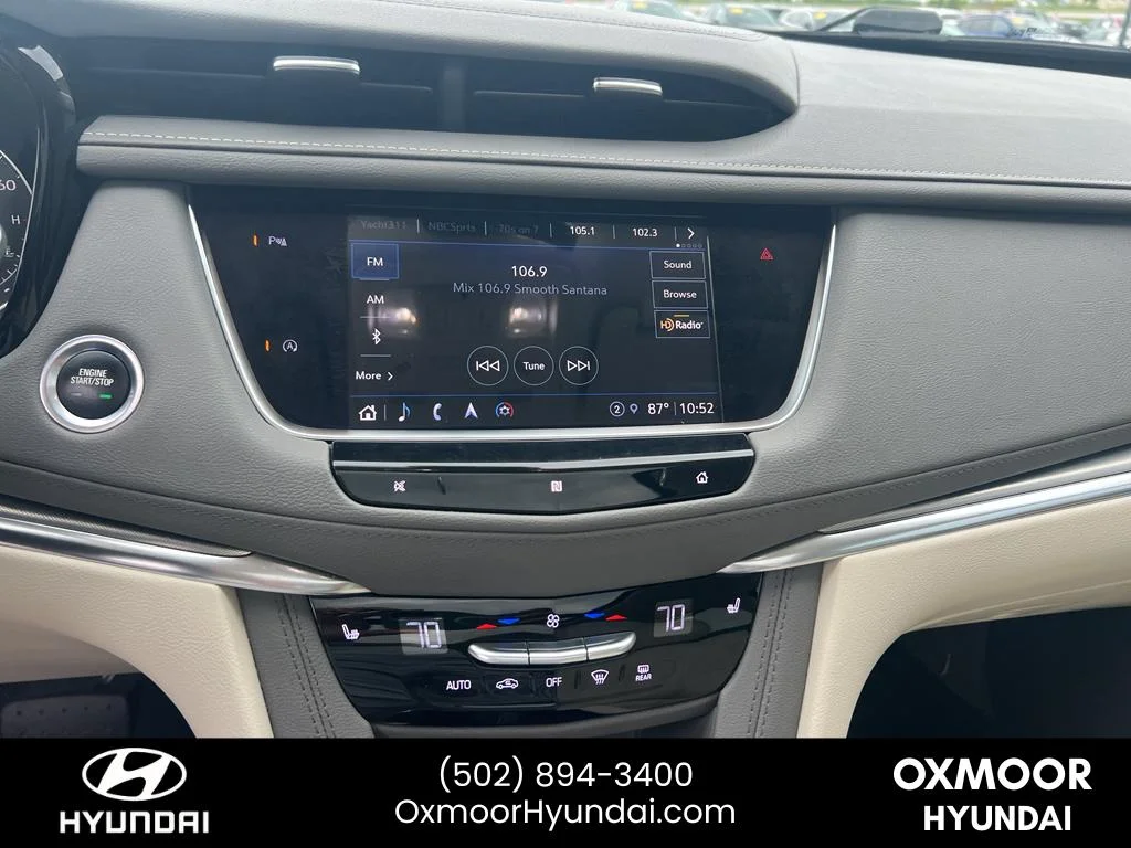 Used 2021 Crystal White Tricoat Cadillac AWD Premium Luxury image 15