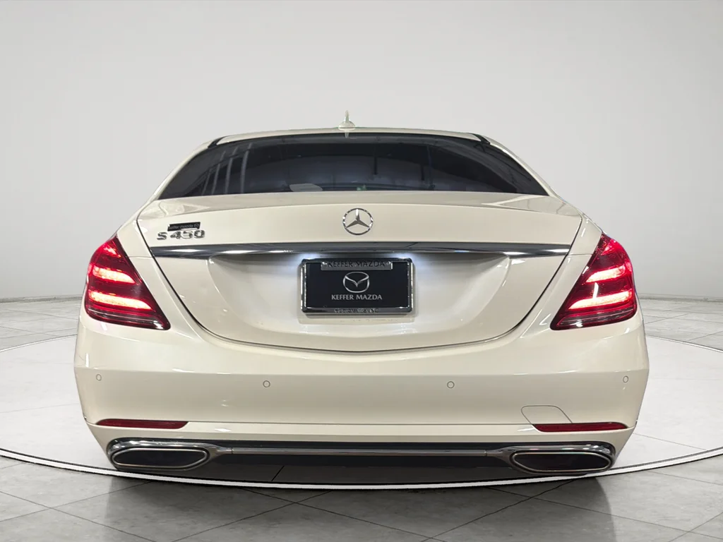 Used 2019 designo Diamond White Mercedes-Benz S 450V image 4