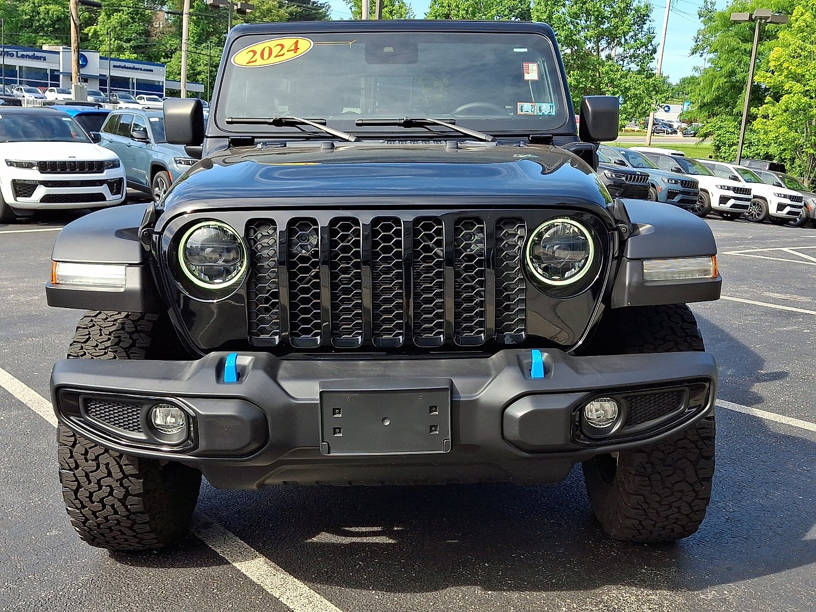 Used 2024 Black Clearcoat Jeep Willys image 2